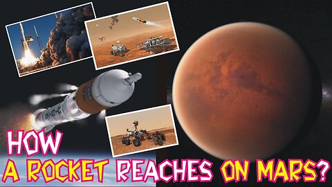 How a Rocket Reaches on Mars?