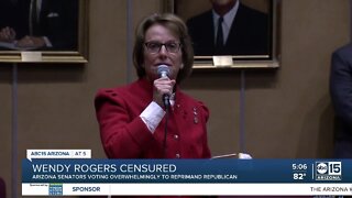 Arizona State Senator Wendy Rogers censured for comments calling for violence