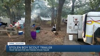Troop 188 Boy Scout trailer stolen in Glenpool