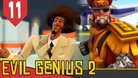 GUERRA contra o CRIME - Evil Genius 2 Ivan Vermelho #11 [Gameplay PT-BR]