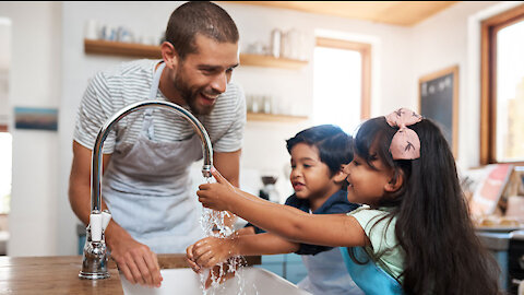10 tips to keep your family healthy while at home