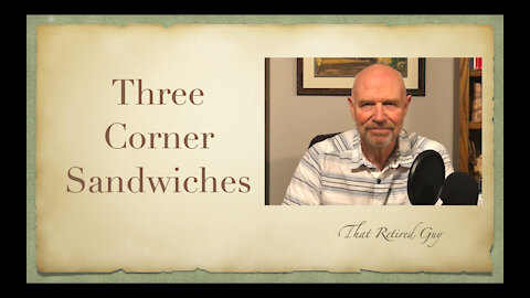 Three Corner Sandwiches