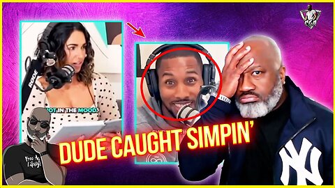 Dude Caught Simpin' & Woman Calls Him Out