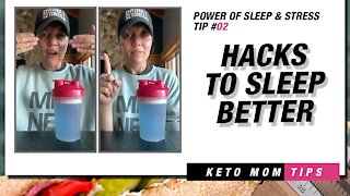 Power of Stress & Sleep 02 : Hacks To Sleep Better