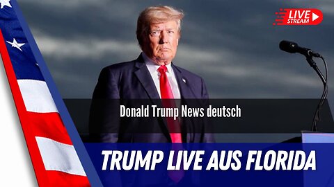 TRUMP LIVE REDE AUS FLORIDA