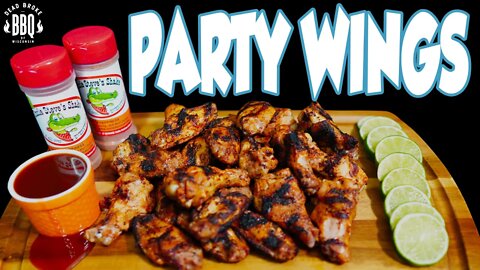 BBQ Party Wings | GrillGrates