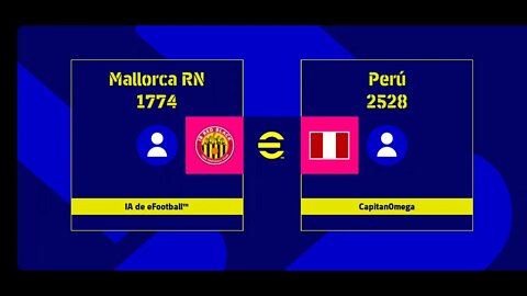 EFOOTBALL: MALLORCA RN vs PERÚ | Entretenimiento Digital 3.0
