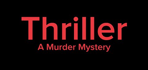 | Thriller - A Murder Mystery | Slasher Short Film |