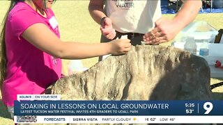 TUSD Students soak up conservation lessons at Water Festival