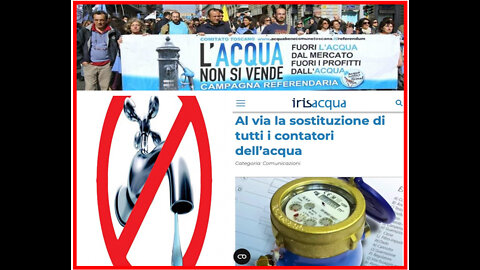 🚨EMERGENZA🚨PRIVATIZZAZIONE DELL' ACQUA💧​⛔​🚰​⛔​💧​