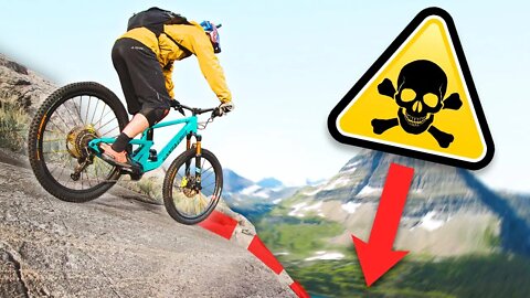 How Bikers ride DEADLY Mountains