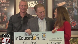 Plymouth educators wins award from Michigan Lottery