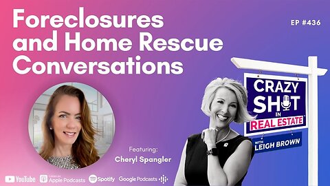 Foreclosures and Home Rescue Conversations with Cheryl Spangler