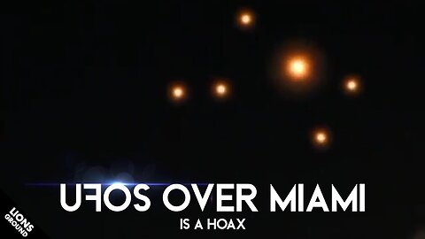 UFOs Over Miami? Just a Hoax, Made With This App!