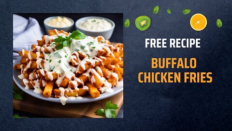 Free Buffalo Chicken Fries Recipe 🍟🍗🔥