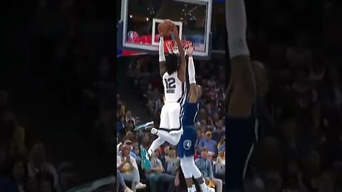 Ja Morant Throws Down Nasty Dunk Against The Timberwolves