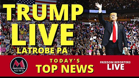 LIVE: President Donald J. Trump, Save America Rally in Latrobe, PA - 11/5/22