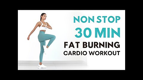Non-stop 30-minute cardio to lose body weight!! Standing Exercises💦 Jumping X Squat X Lunge X