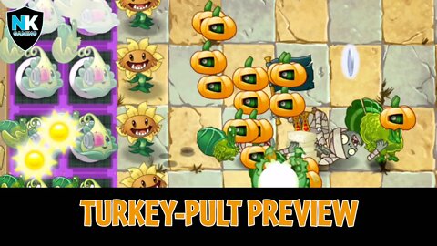 PvZ 2 - New Plant Preview - Turkey-pult