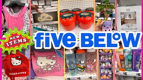 Five Below Shop W/Me💖🏃🏽‍♀️New at Five Below💖🏃🏽‍♀️NEW 5 Below Finds| 5 Below Shopping