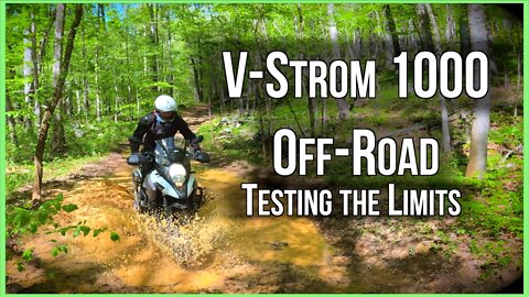 V Strom 1000 Offroading - Raw Sound and Footage Only