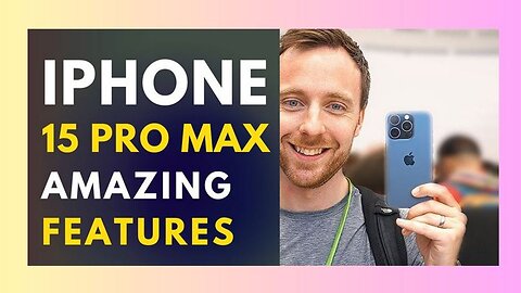 iPhone 15 Pro Max and iOS 17 Tips & Tricks!