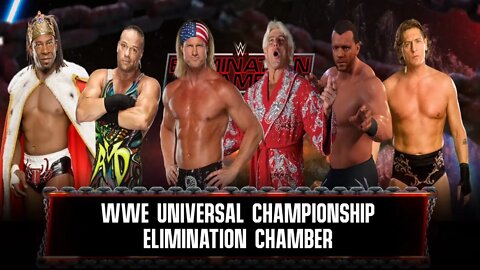 Mens Elimiation Chambers Title Match WWE 2k22