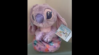 Disney Parks Angel Plush Doll in a Pouch Blanket #shorts