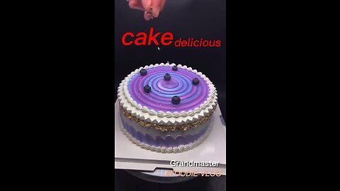 Blueberry Flavor Cake