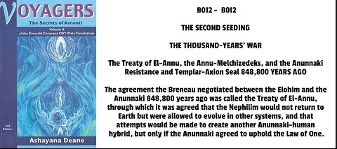 The Treaty of El-Annu, the Annu-Melchizedeks, and the Anunnaki Resistance and Templar-Axion Seal 848