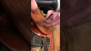 Leather Stamping Short Video ⭐ Bruce Cheaney Leathercraft