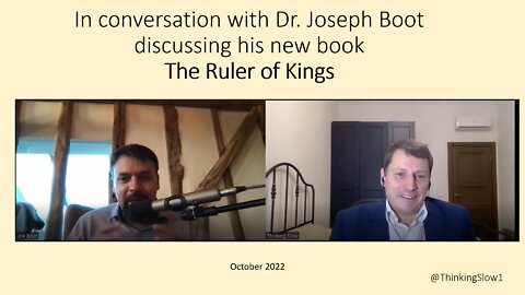 Discussion of what is happening to society with Dr. Joe Boot