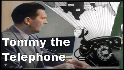 Just imagine - Tommy the Telephone (1947) [colourised]