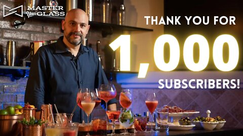 We Hit ONE THOUSAND SUBSCRIBERS! | Master Your Glass