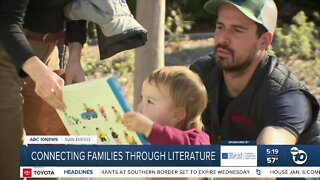 Family Story Hour at Liberty Station encourages literacy as families come together