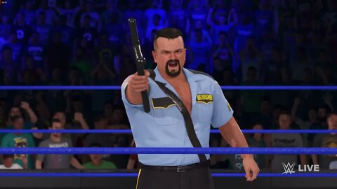 WWE 2k22 Big Boss Man Entrance