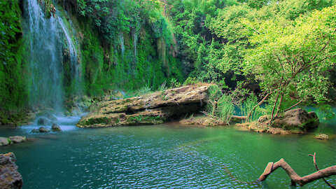 Kursunlu Waterfall on the Turkish Riviera