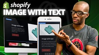 Image With Text | Shopify Homepage Customization