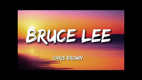 Chris Brown Bruce Lee Official Video Lyrics Song