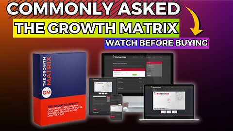 The Growth Matrix FAQs_ Your Questions Answered - Growth Matrix By Ryan Mclane