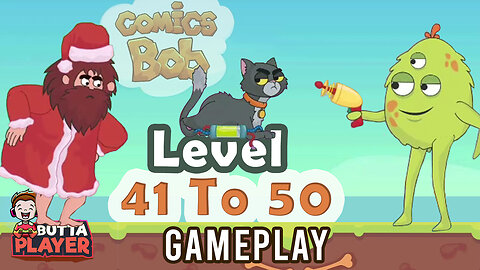 Comics Bob - Puzzle Game All Levels 41 - 50 ⛳ Android Gameplay Walkthrough