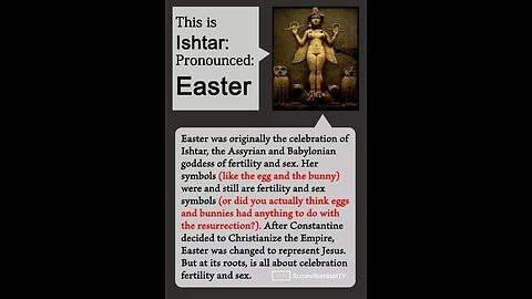 Why true Christians should not celebrate EASTER?