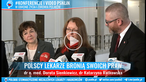 Polscy lekarze bronią swoich praw - Konferencja w Sejmie RP.