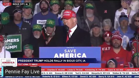 MAGA LIVE TRUMP RALLY -NO Amnesty -NWO Klaus Schwab Covid Reset - MSM*FBI*DOJ*DC SWAMP 11-3-22