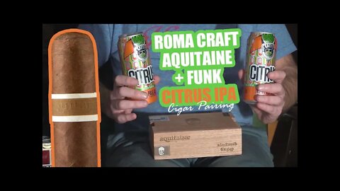 RoMa Craft CroMagnon Aquitaine Blockhead + Funk Citrus IPA Pairing