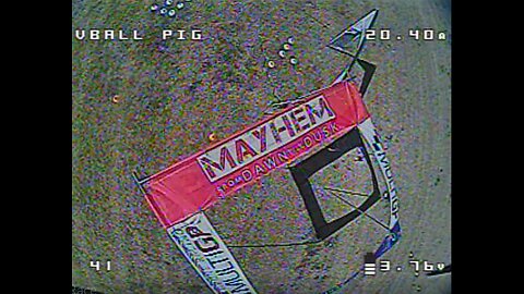 #droneracing #fpv Flying a 7inch Drone in Some Funky Wind