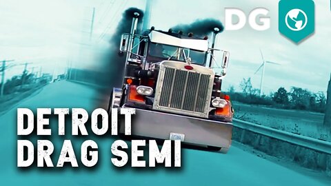 2-Stroke Detroit 8V92 Peterbilt 16sec Drag Semi Truck