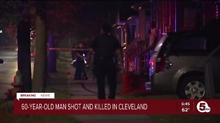 60-year-old man shot, killed in Cleveland