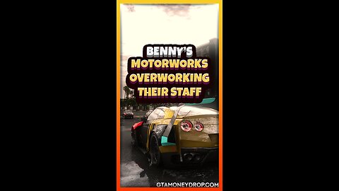 Benny's Motorworks overworking their staff? | Funny #GTA Ep 501 #gameshorts #gtamods