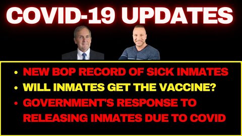 COVID-19 HITS NEW RECORD IN BOP. NO VACCINE FOR INMATES!